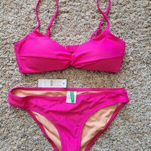 J Crew Bikini top and bottom
